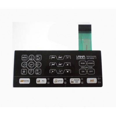 Oem Custom Made Membrane Switch Panel Sticker Film Graphic Panel